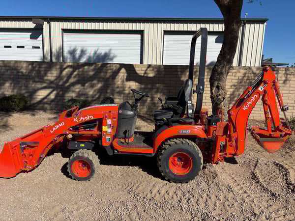 Used Kubota BX23S Tractor Loader Backhoe For Sale Bingham