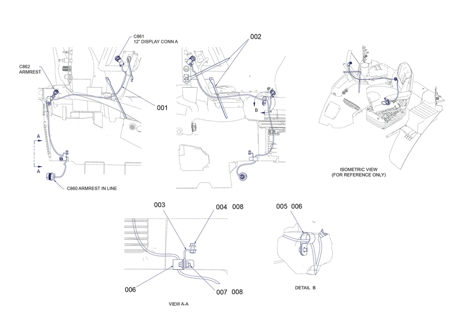 Armrest Electrical Assembly