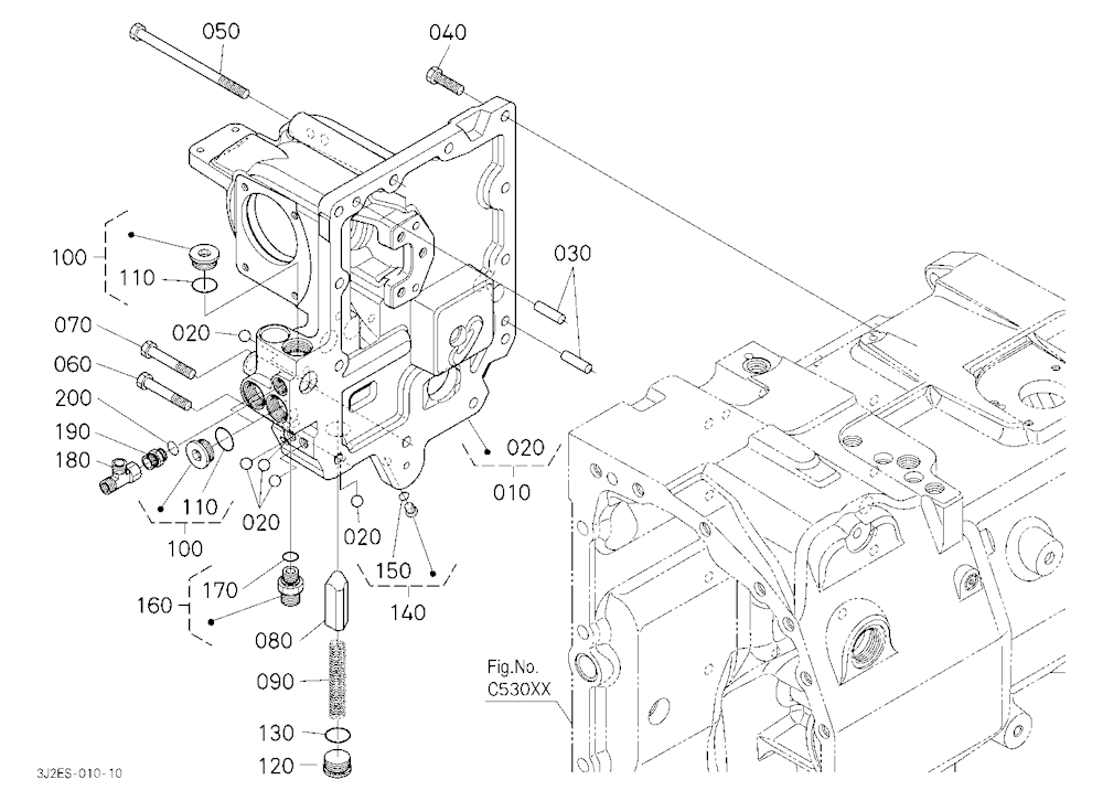 Hydraulic Pump Housing