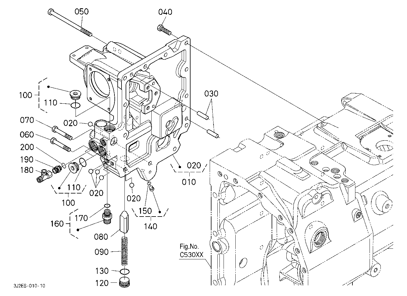 Hydraulic Pump Housing