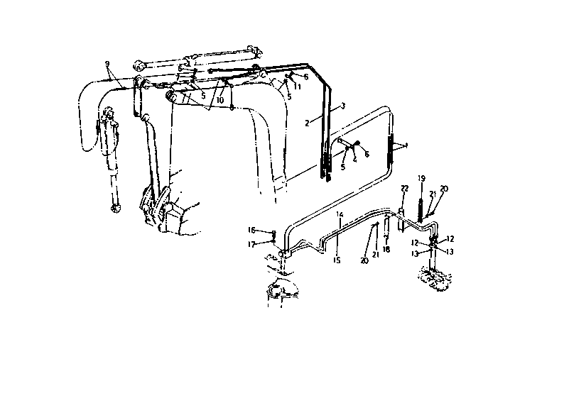 Oil Piping (Bucket)