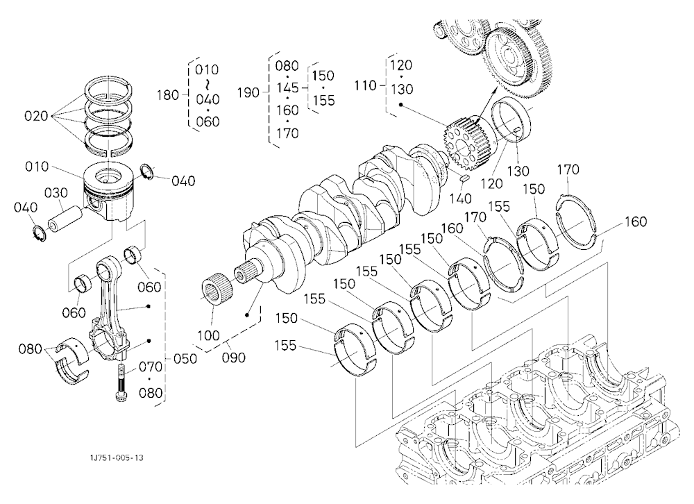 Piston And Crankshaft