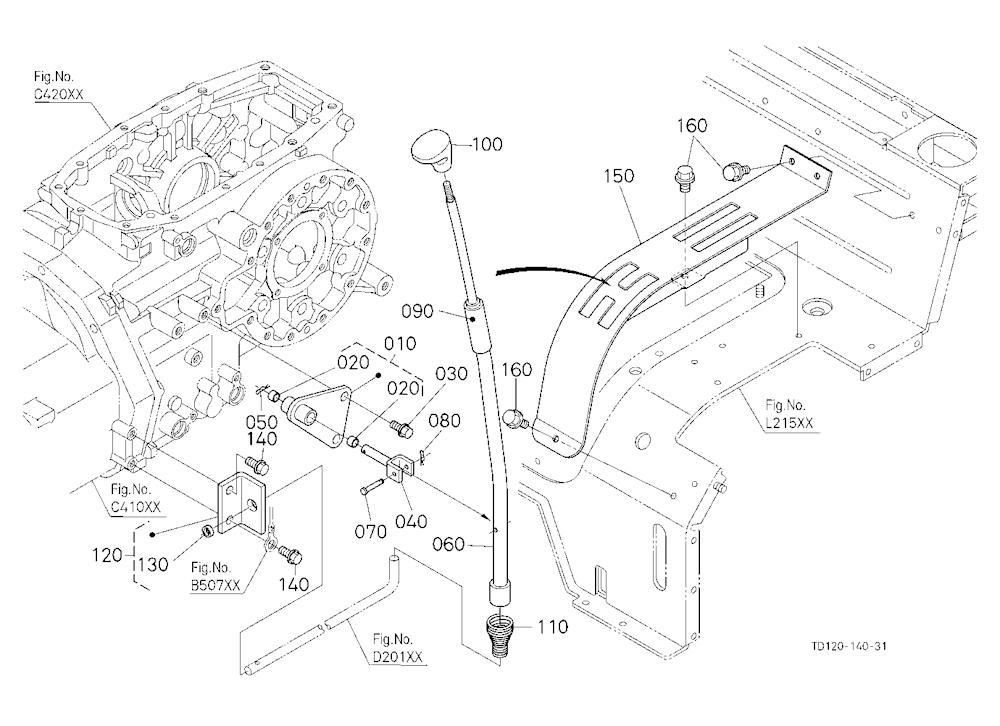 Main Gear Shift Lever [Manual T/M Type]