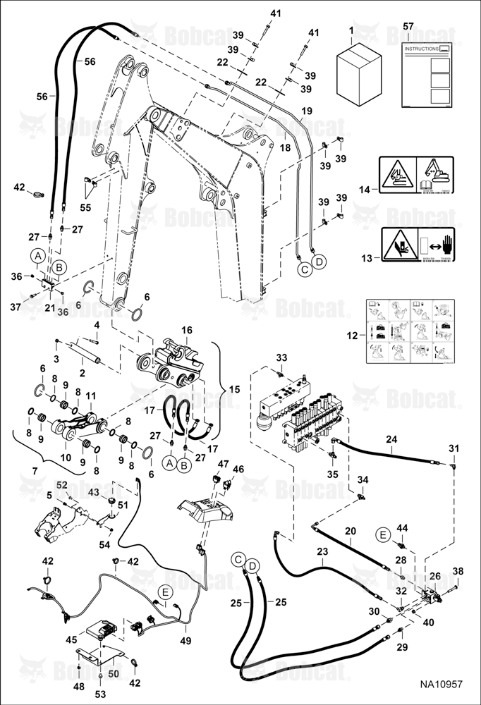 Pin Grabber Quick Coupler Kit