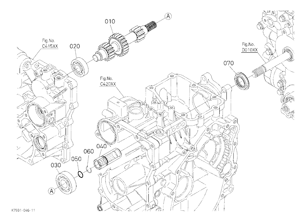 Range Gear Shaft