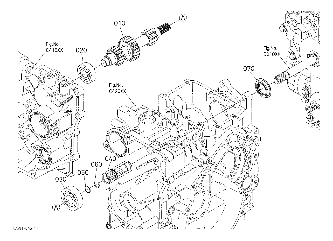 Range Gear Shaft