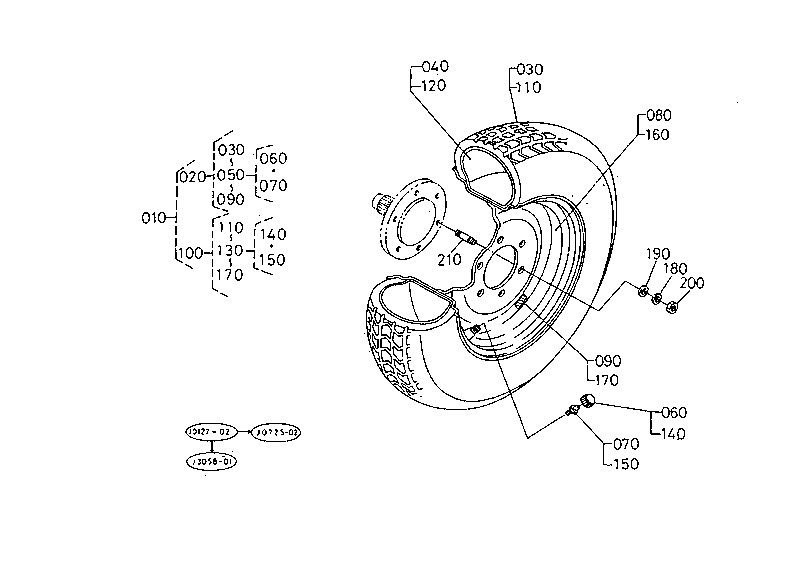 Front Wheel (212/80-D15)