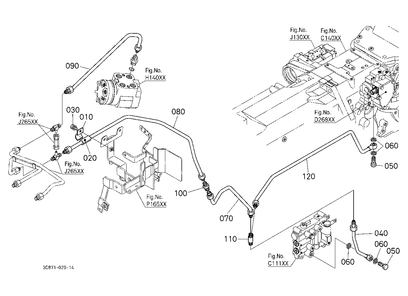 Hydraulic Oil Line (Shuttle/Pto)