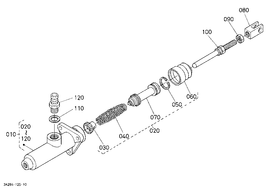 Brake Master Cylinder [Component Parts]