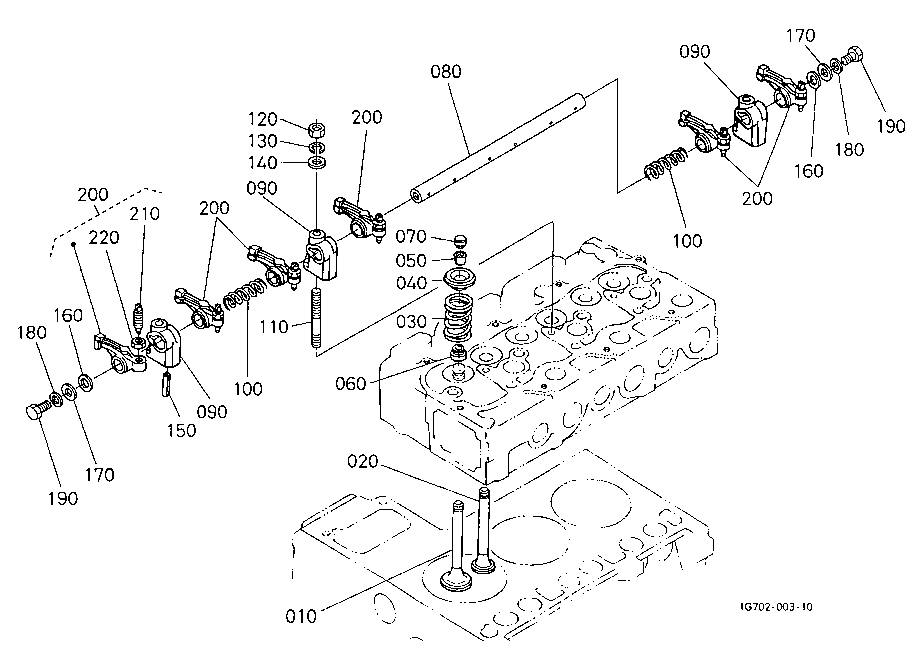Valve And Rocker Arm