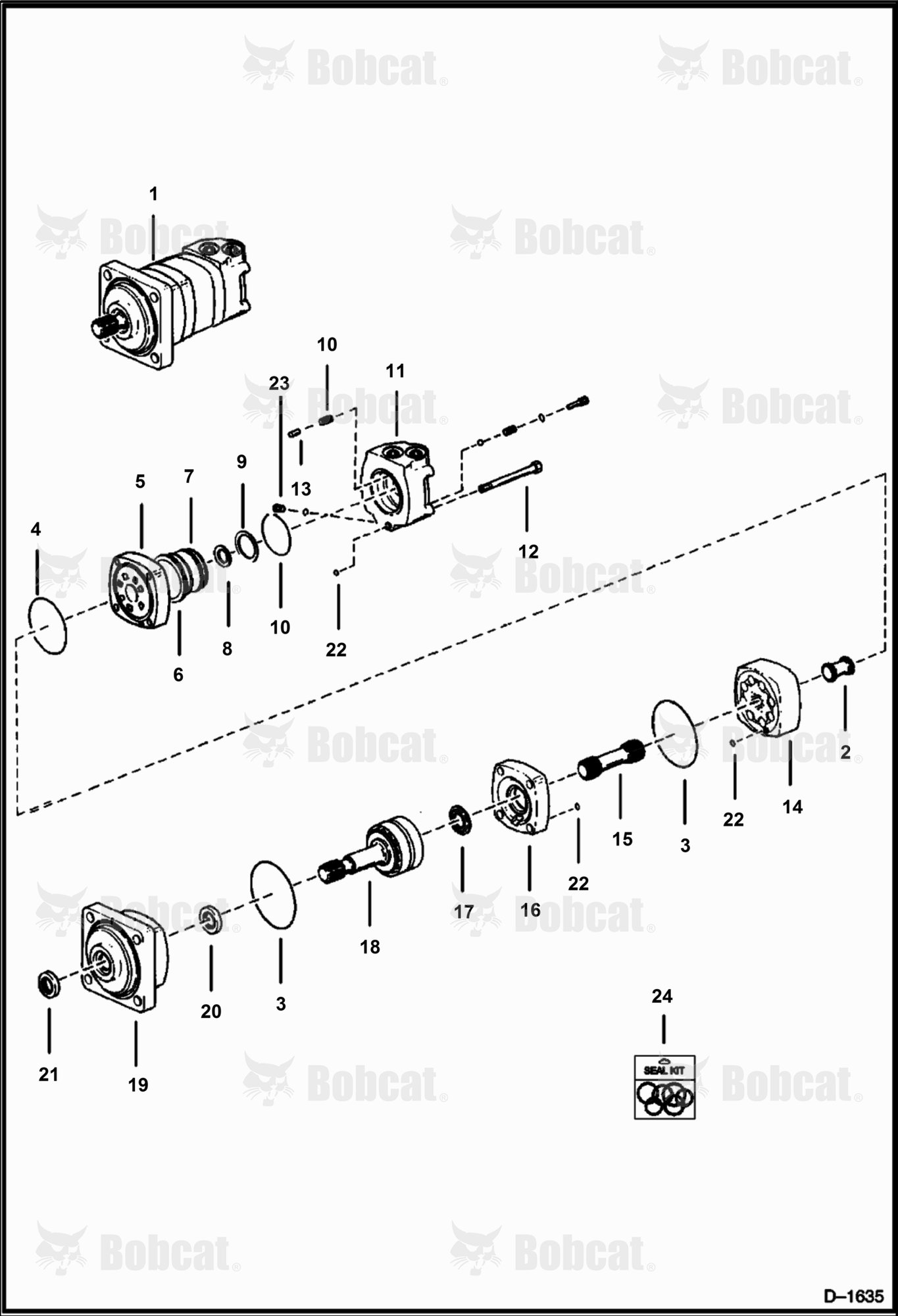 Hydrostatic Motor (105-1102-006)
