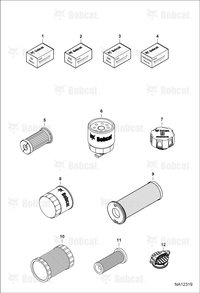 Maintenance Items (Scheduled Maintenance) (Canister Cooling Fan Filter)