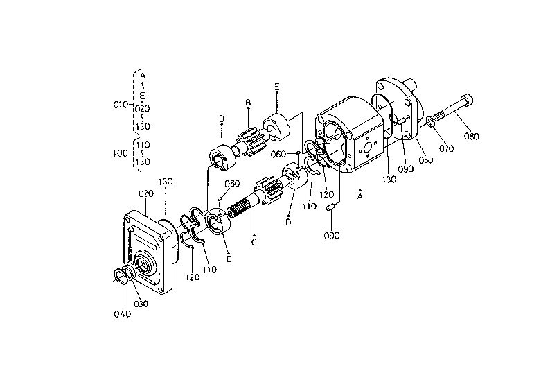 Hydraulic Pump [Section Parts]