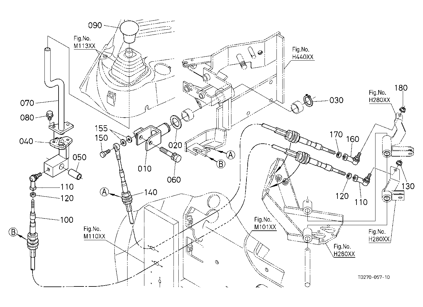 Loader Valve Lever