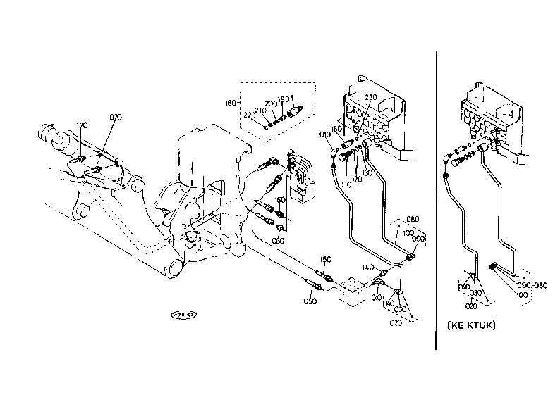 Oil Piping (Arm)