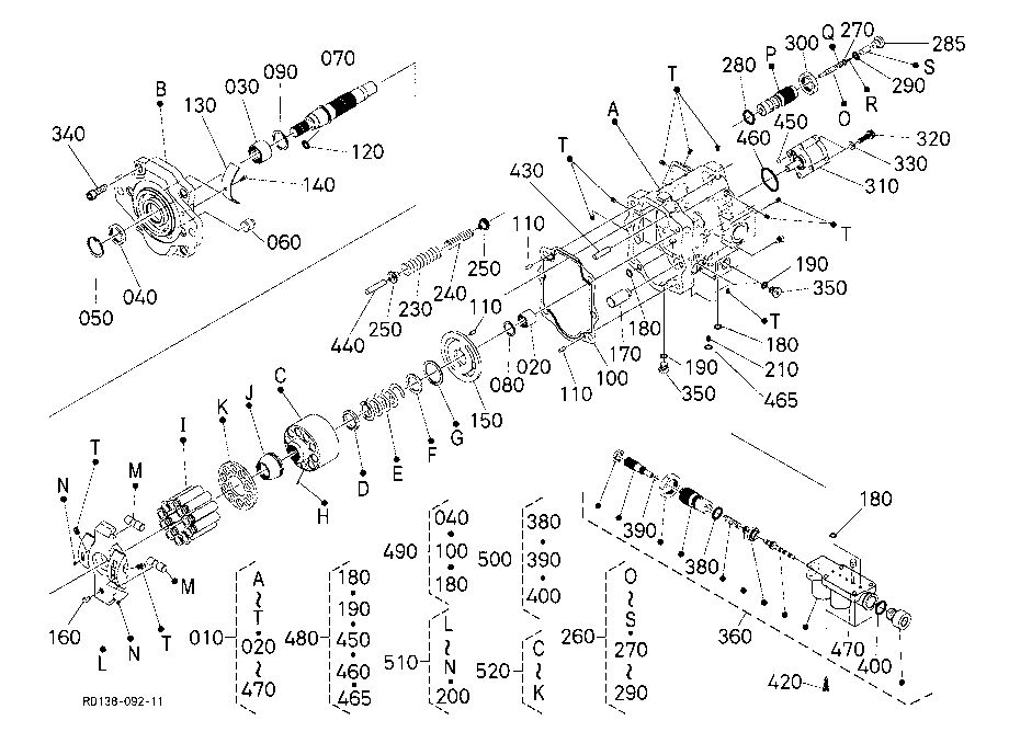 Piston Pump (Component Parts)