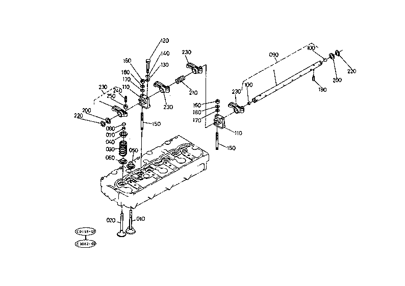 Valve And Rocker Arm