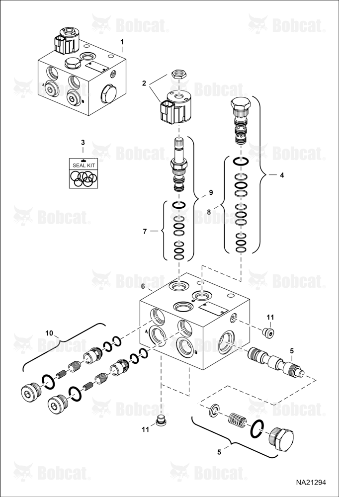 Traction Lock Manifold