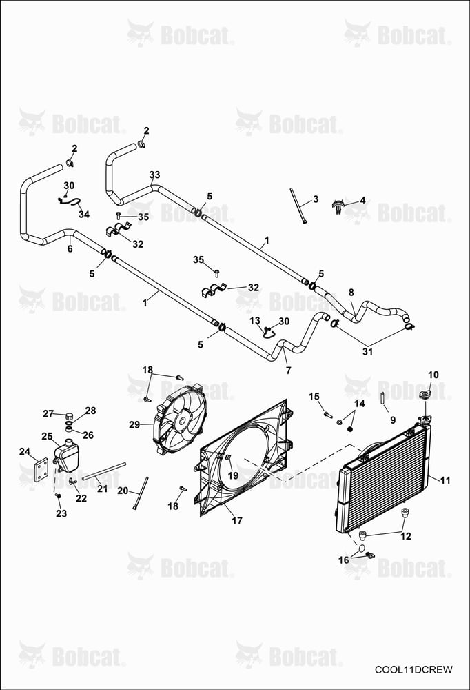 ENGINE, Cooling System AJNW11001 - AJNW19999
