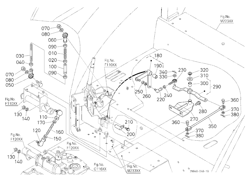Main Gear Shift Rod