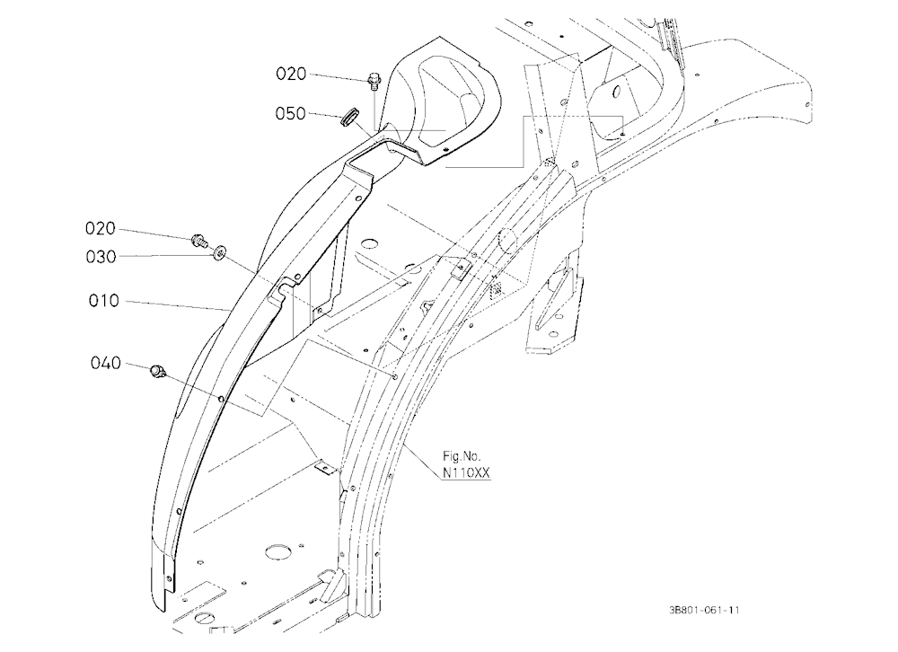 Fender Cover Lh