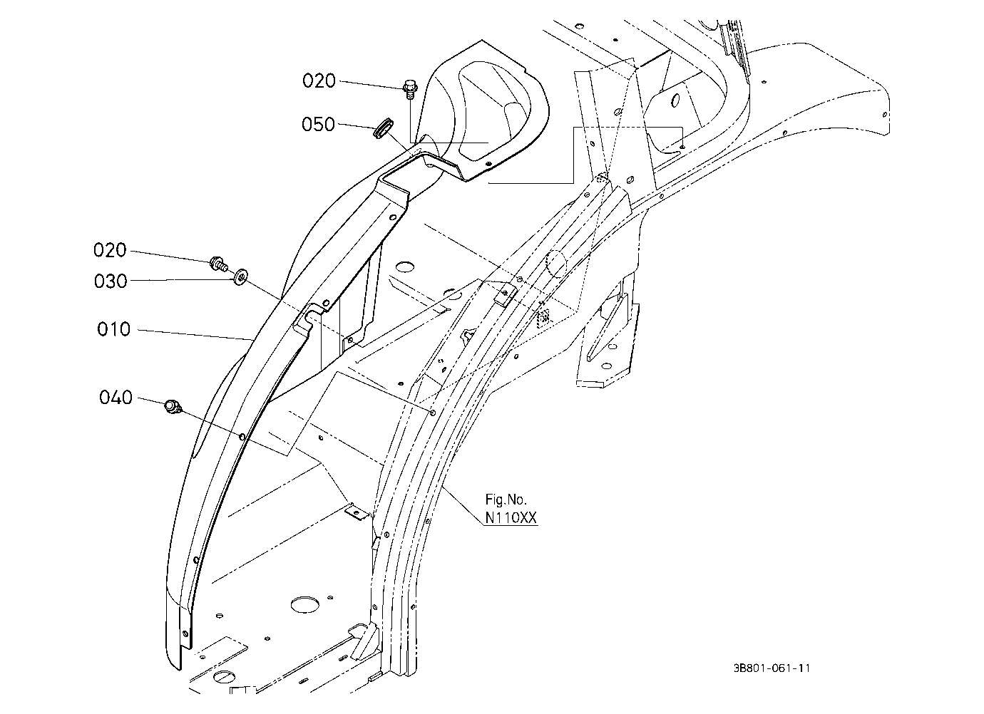 Fender Cover Lh