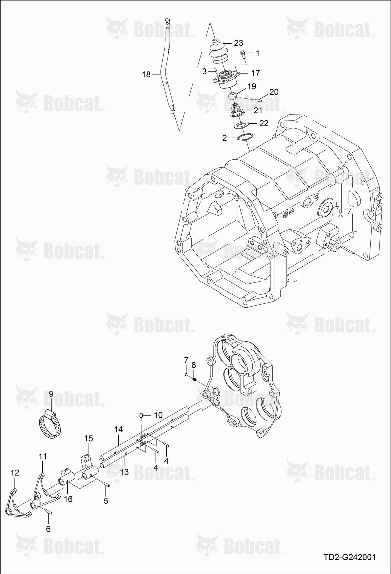 Main Shift Fork Group