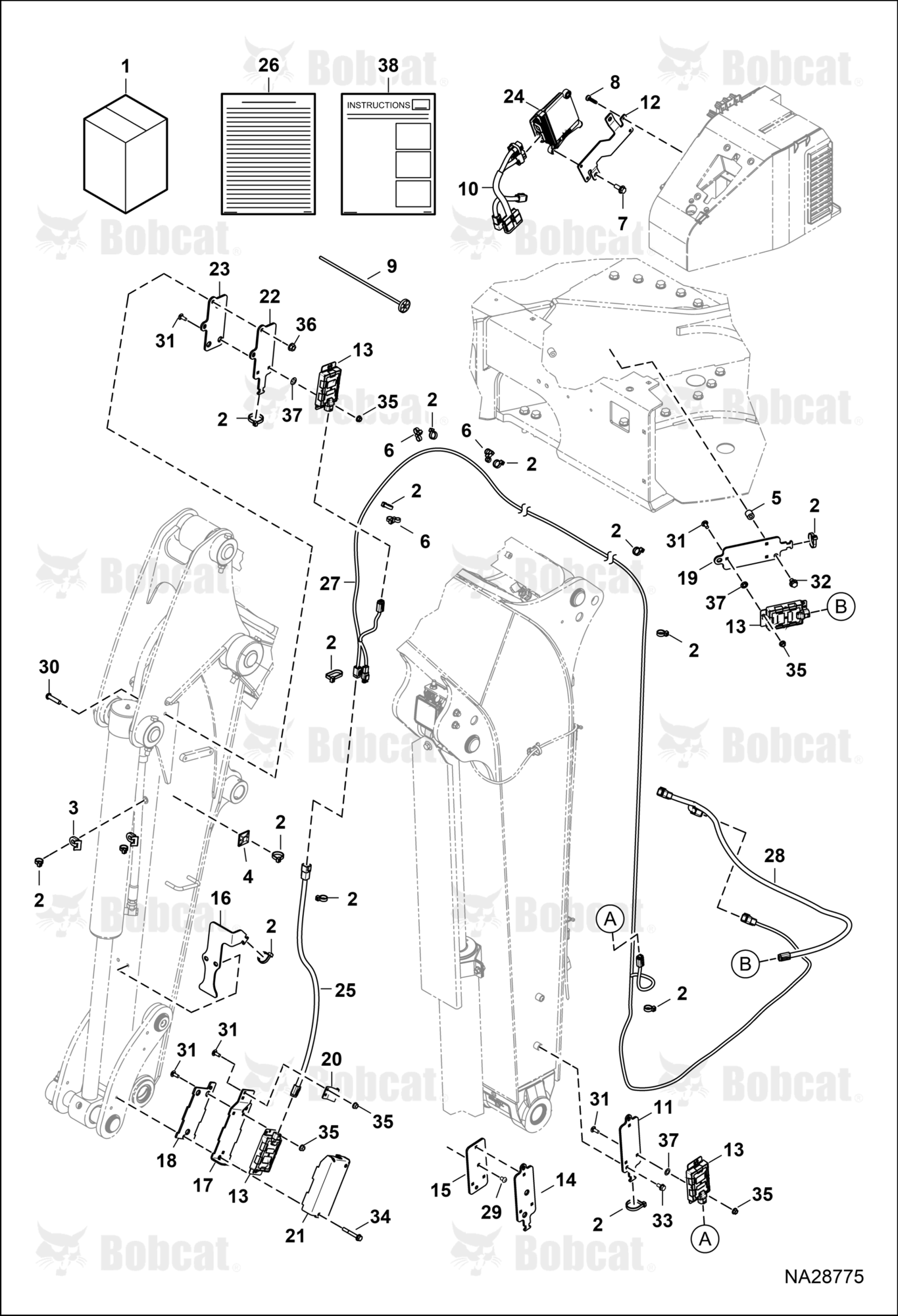 Depth Check Kit (Standard Arm)(W/ & W/O Controller)(4 Sensor)