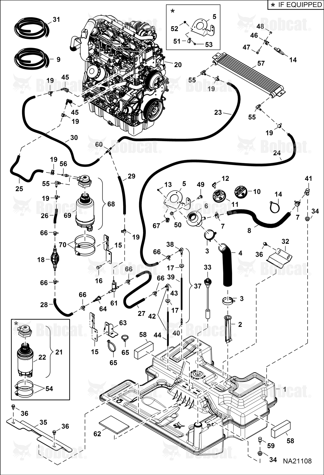 Engine & Attaching Parts (Fuel System)  ALJ817022 & Above