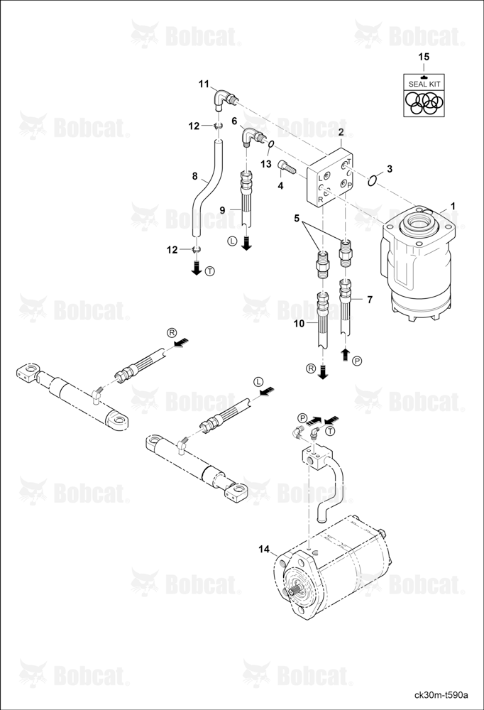 Power Steering Cylinder Group