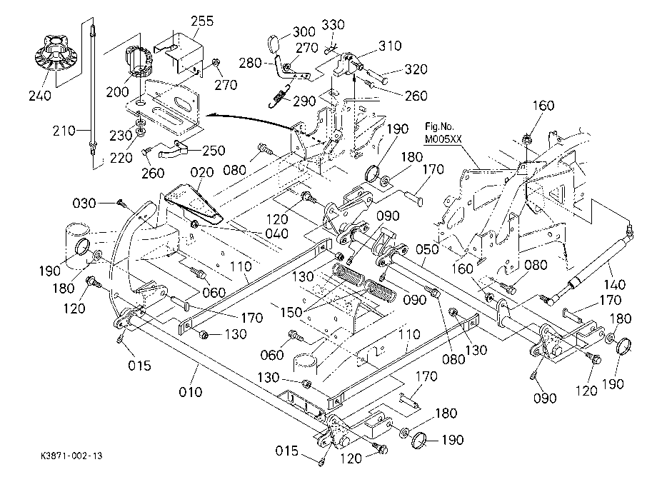 Mower Lift Arm