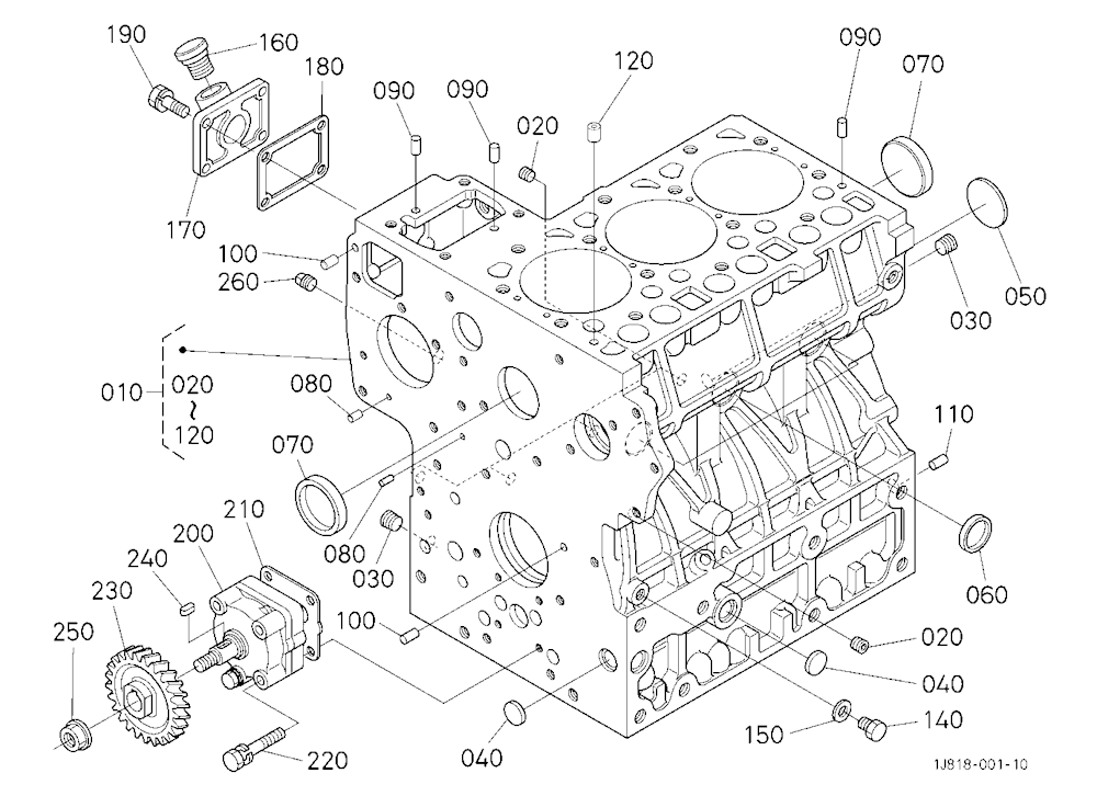 Crankcase [D1503-M-E3-Lb1]