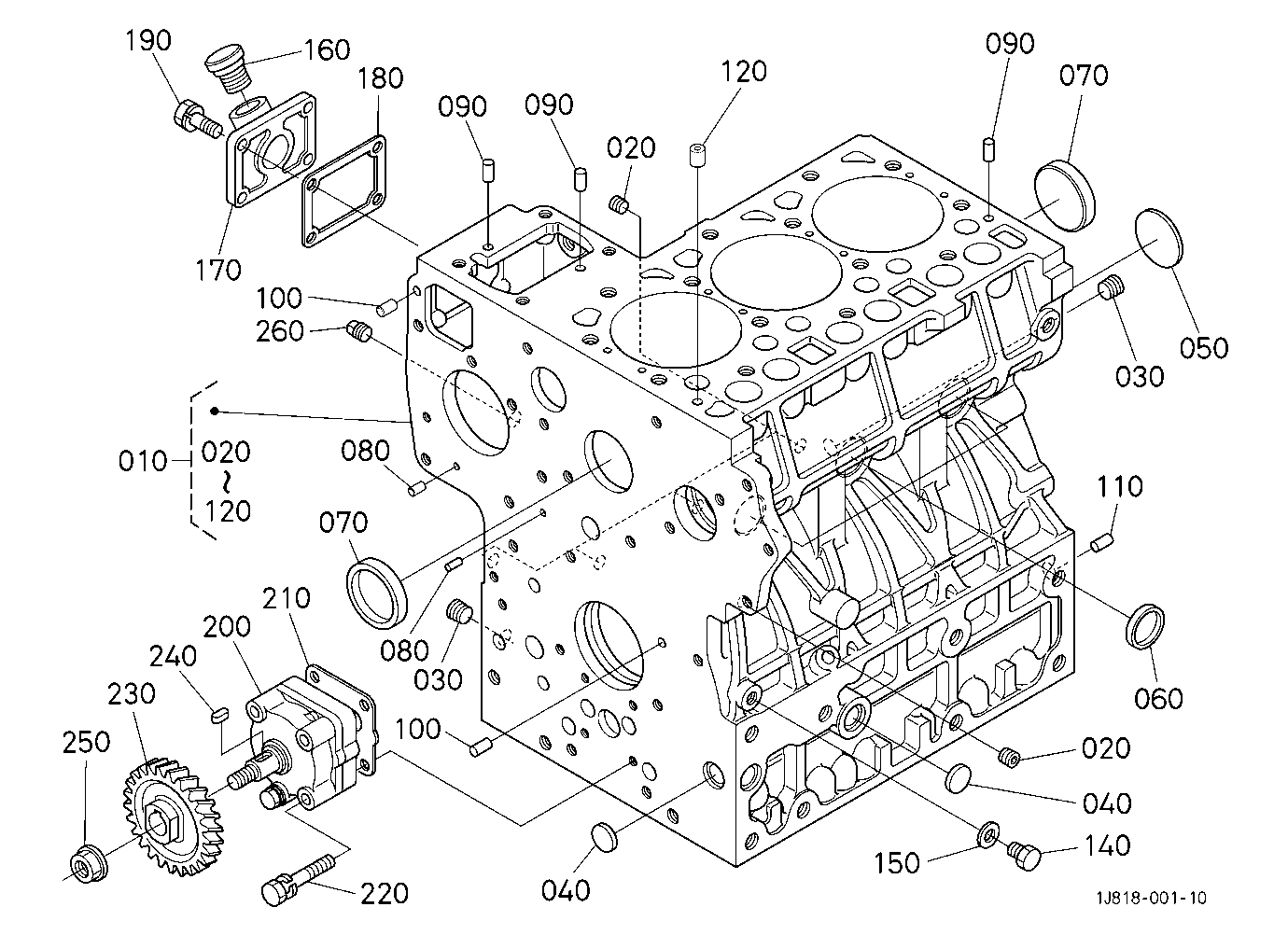 Crankcase [D1503-M-E3-Lb1]