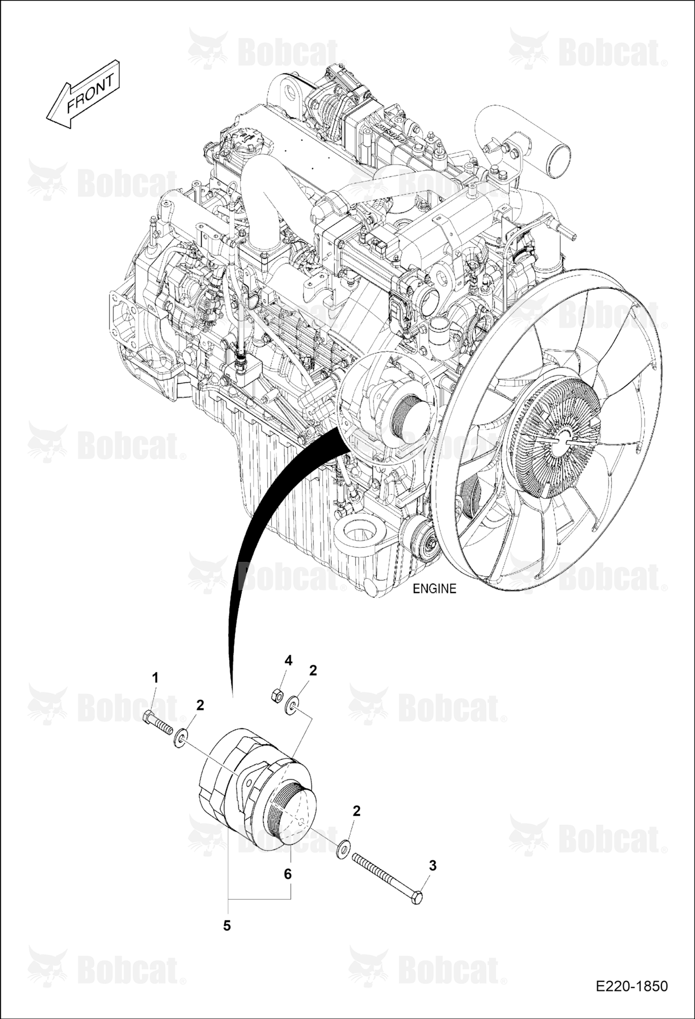 Alternator Mounting (Tier 4)