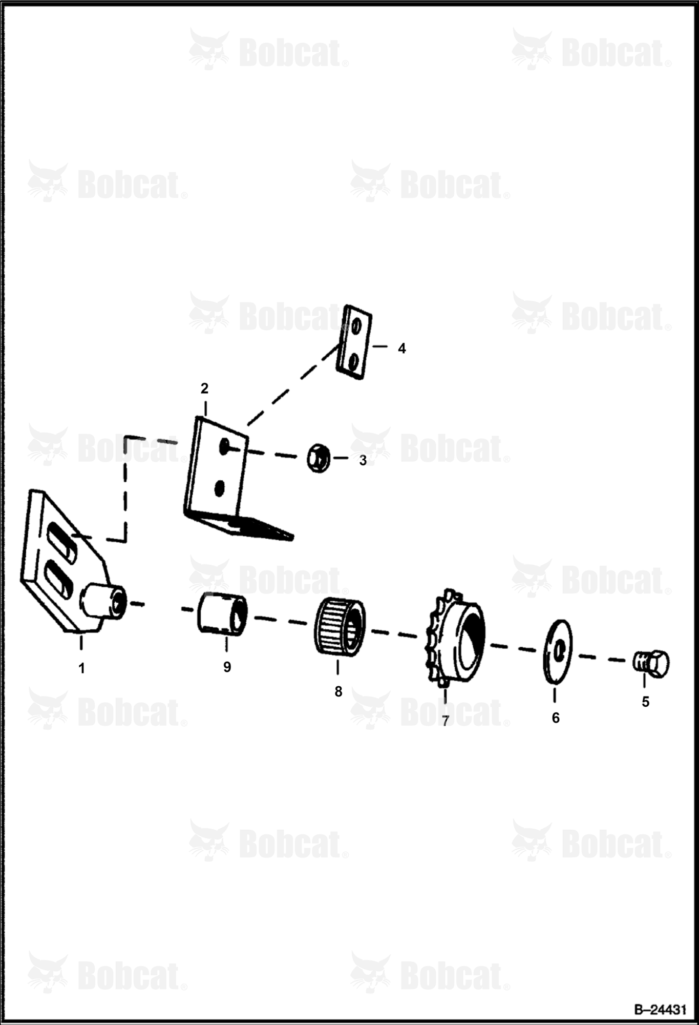Upper Jackshaft Idler