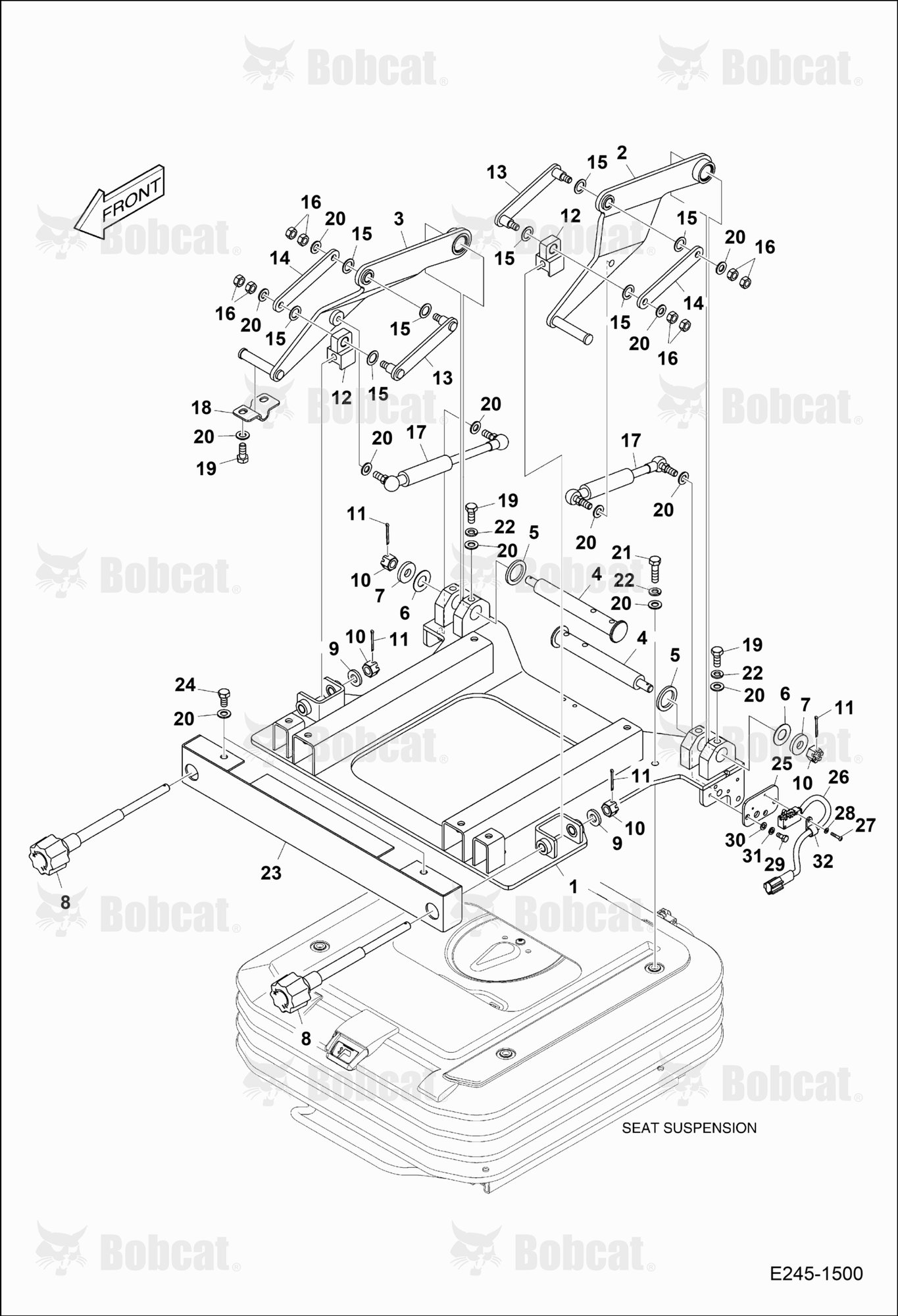 Seat Sliding Plate