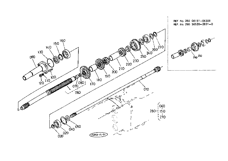 Pto Propeller Shaft