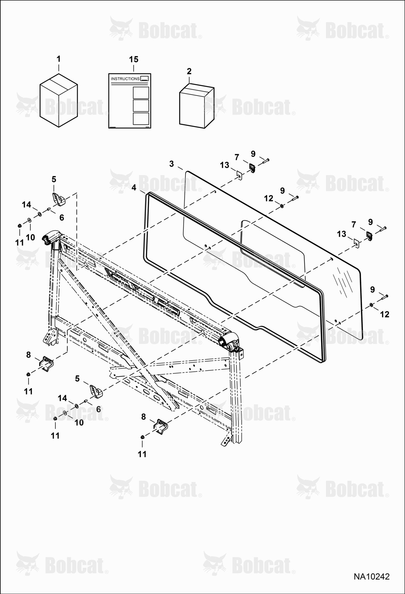 CAB Rear Panel Kit (Slider)