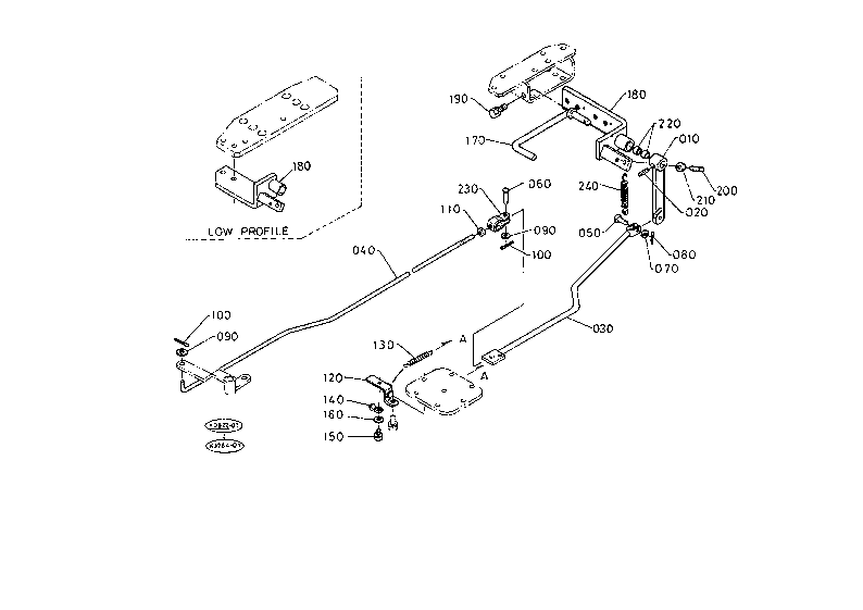 Front Diff.Lock Rod [New Type]