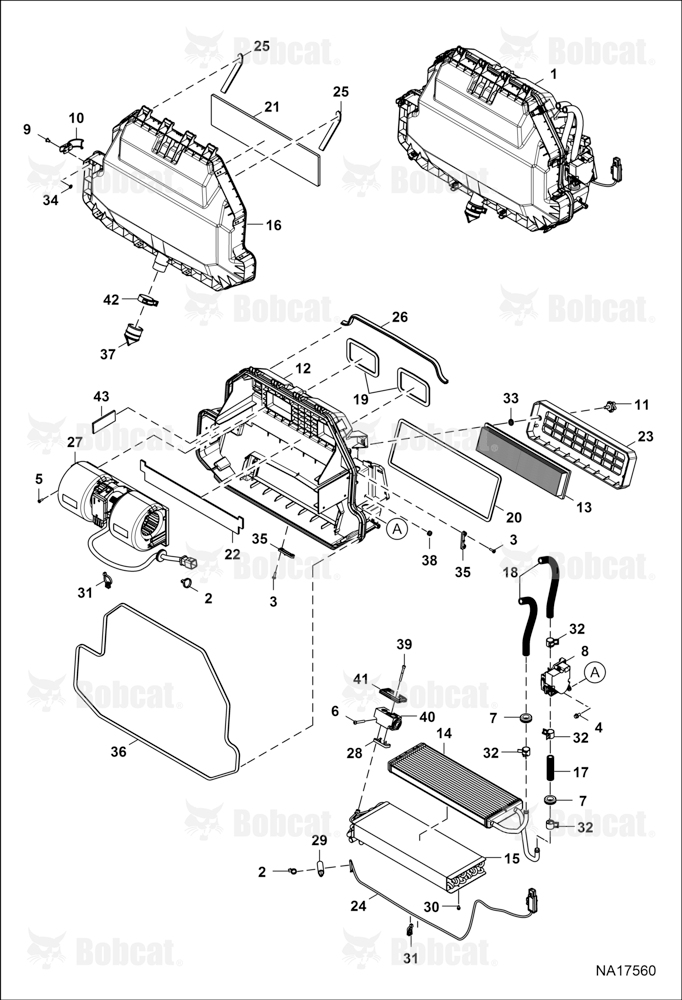 Heater & A/C (HVAC Assembly)