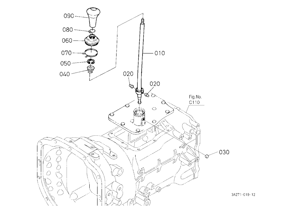 Main Gear Shift Lever