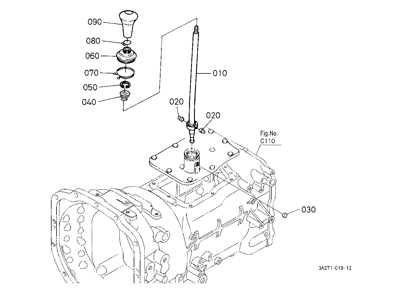 Main Gear Shift Lever