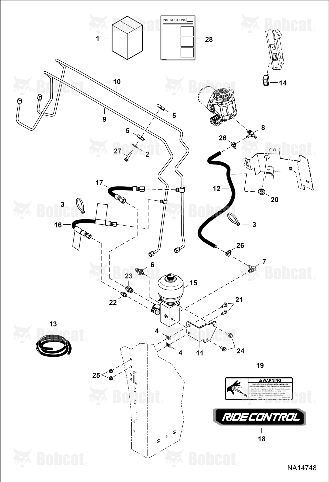 Ride Control Kit  B3GZ11249 - B3GZ11361