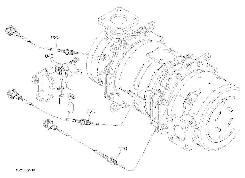 Diesel Particulate Filter Muffler Sensor
