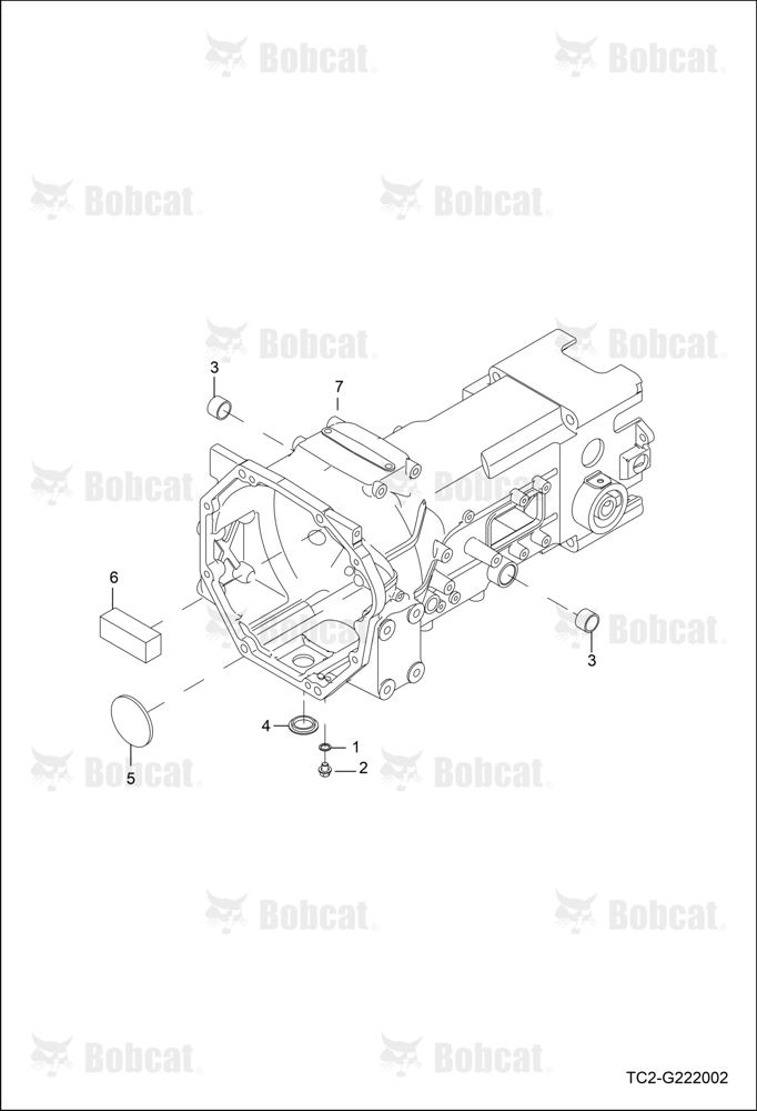 Transmission (Main Drive Shaft Housing)
