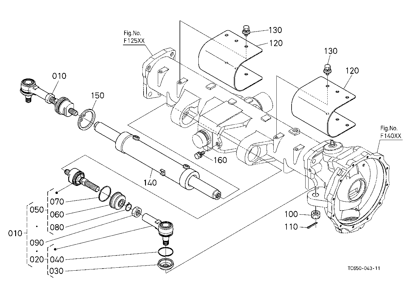 Tie Rod/Steering Cylinder