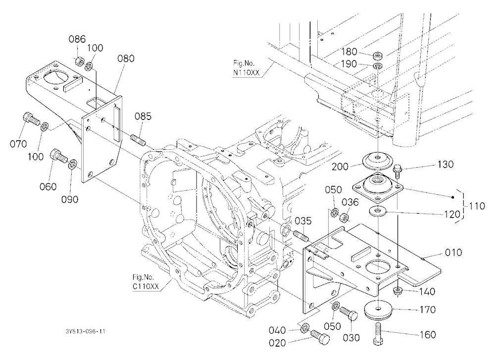 Cab Bracket Front