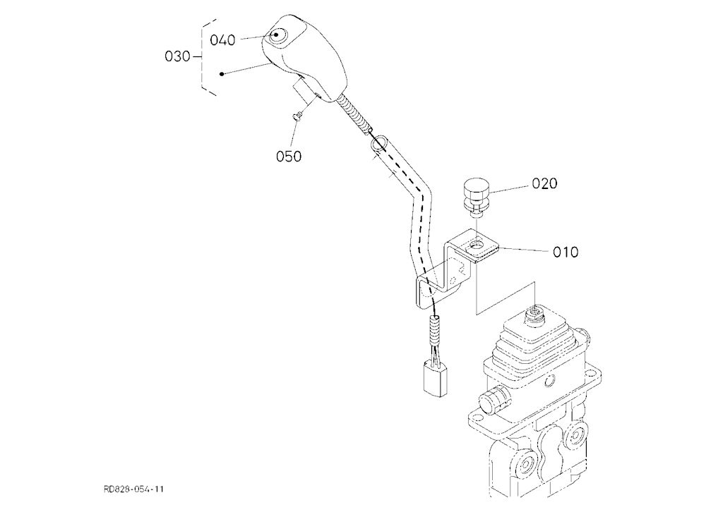 Control Lever (Blade) [Except Angle Blade Type]