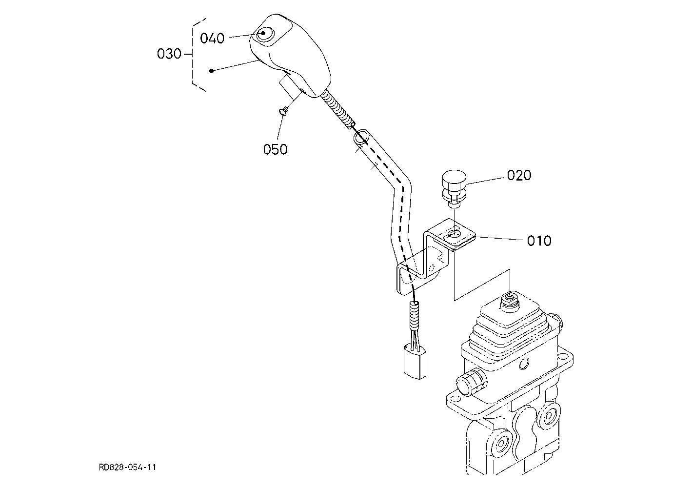 Control Lever (Blade) [Except Angle Blade Type]