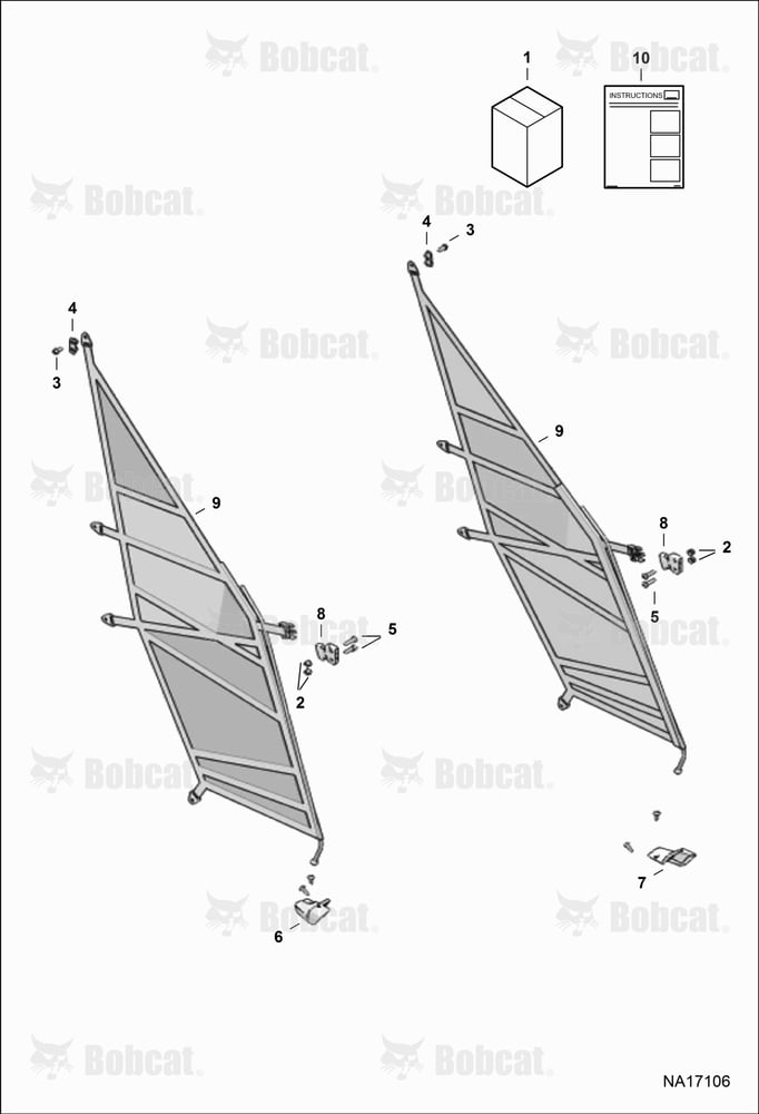 Side Net Kit (Rear Side Nets)